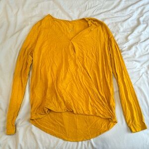 Mustard blouse